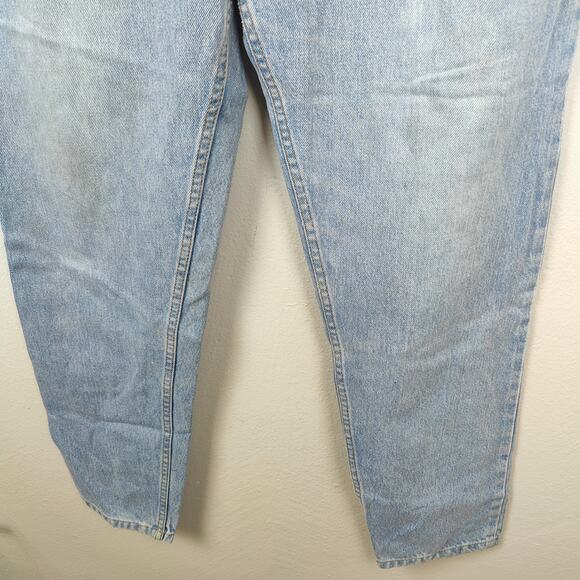 Vintage Levis 511 Jeans Womens 15x32‎  Light Wash High Rise Zip Fly 90s Vtg - Picture 4 of 10